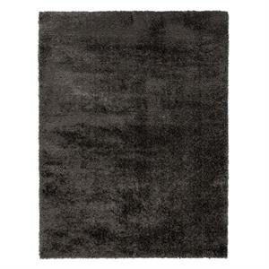 Flair Rugs Shaggy Velvet Charcoal i 160 x 230 cm