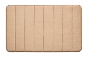 Bademåtte California striber Taupe 50 x 78 cm