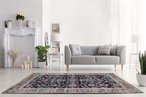 Vercai rugs Florence Navy Beige